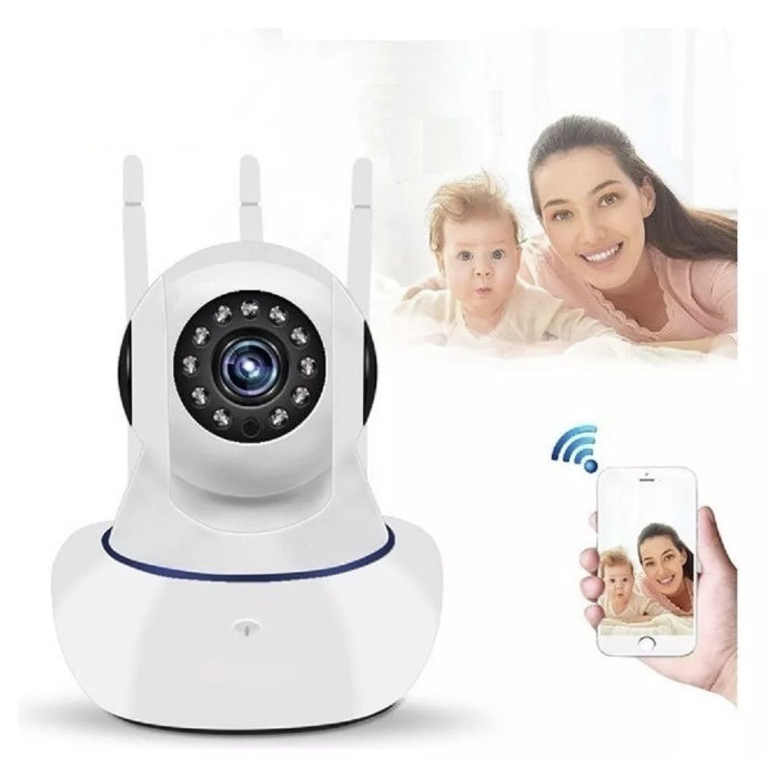 Miniatura 4 de Camara ip 360 3 antenas